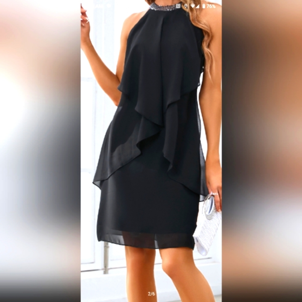 COPY - Black and sparkly party dress